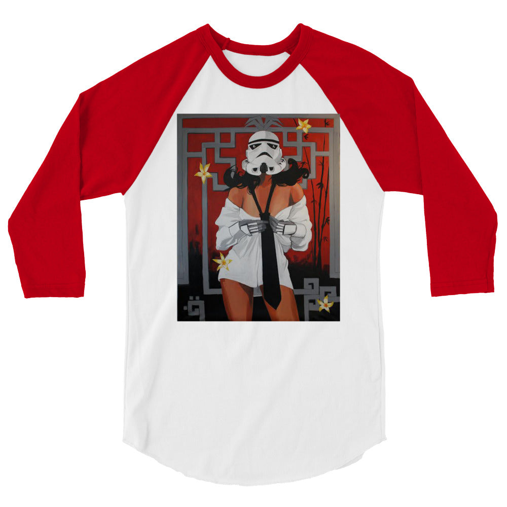Sexy Storm Tropper 3/4 sleeve raglan shirt