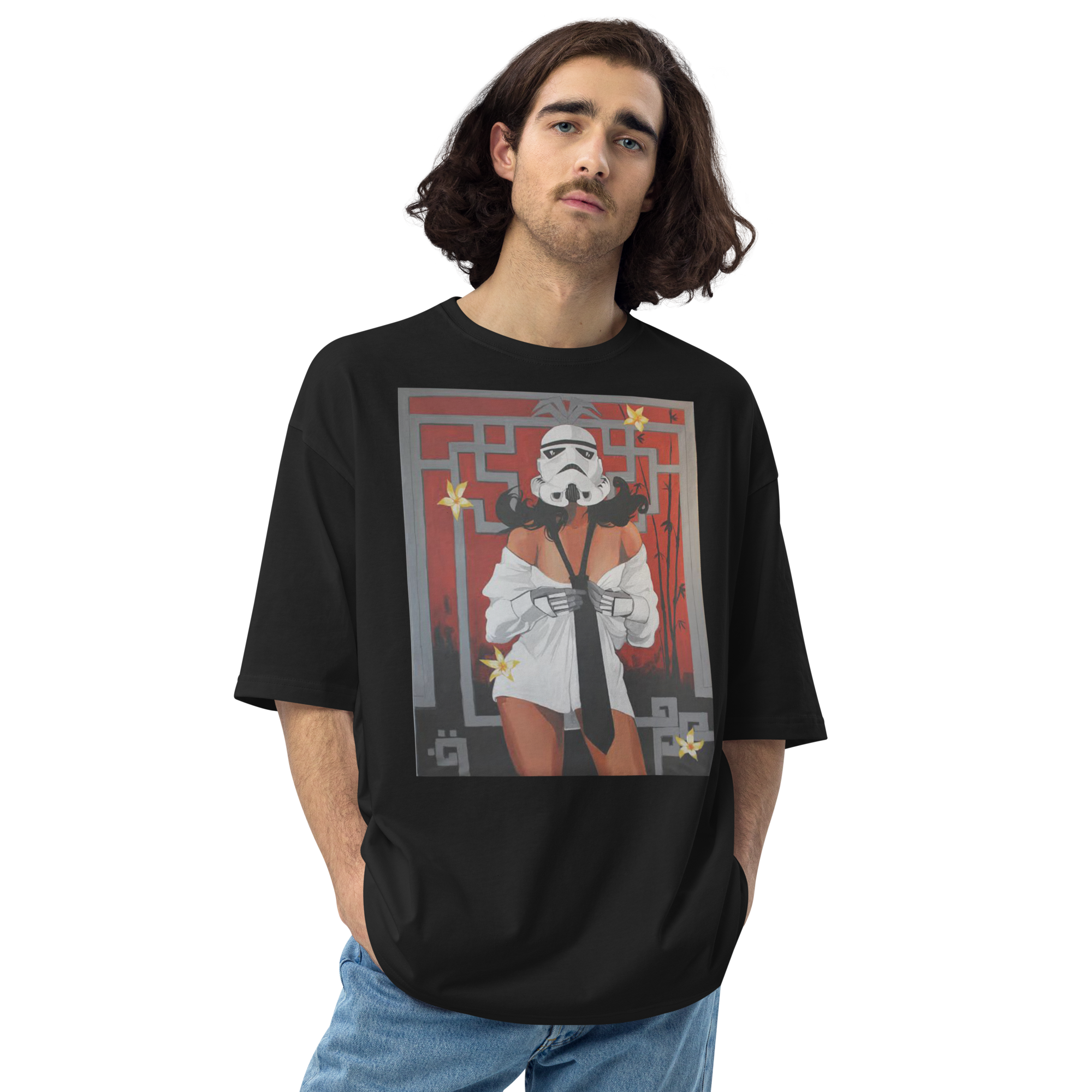 Sexy Storm Trooper Unisex oversized t-shirt