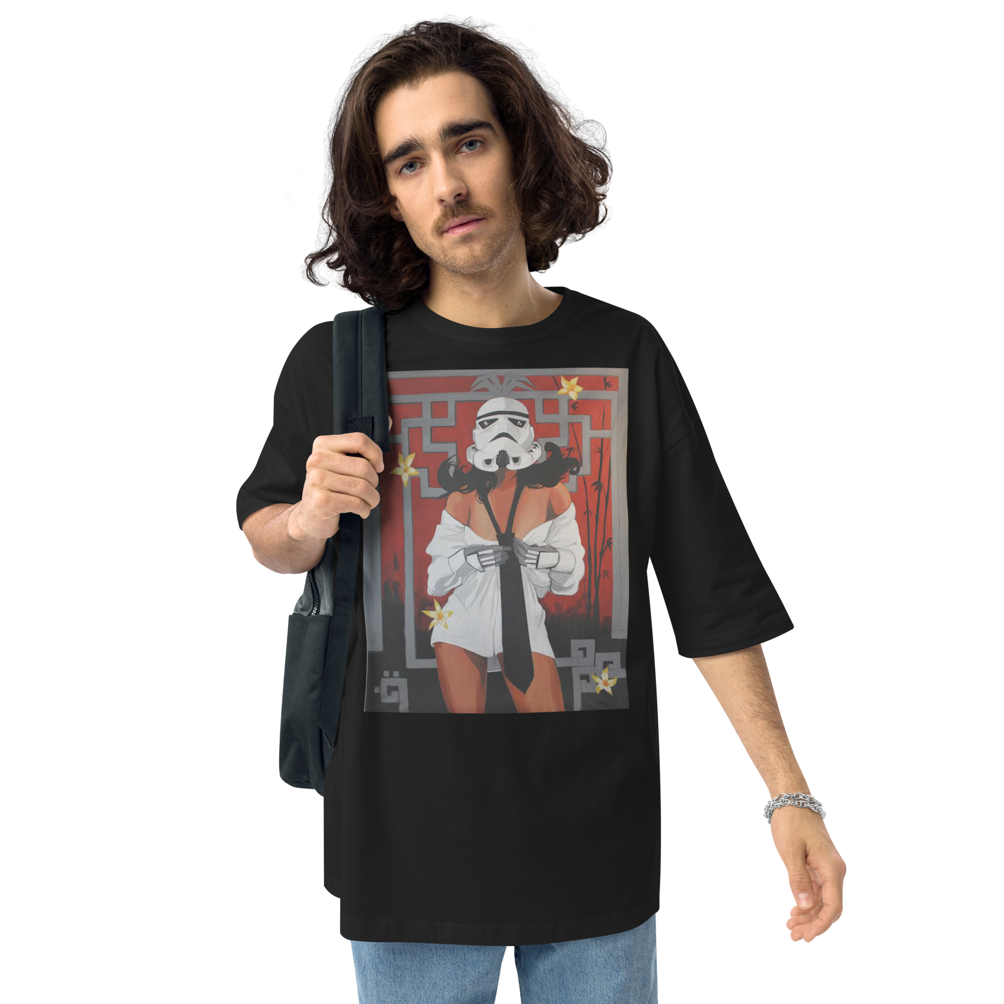 Sexy Storm Trooper Unisex oversized t-shirt