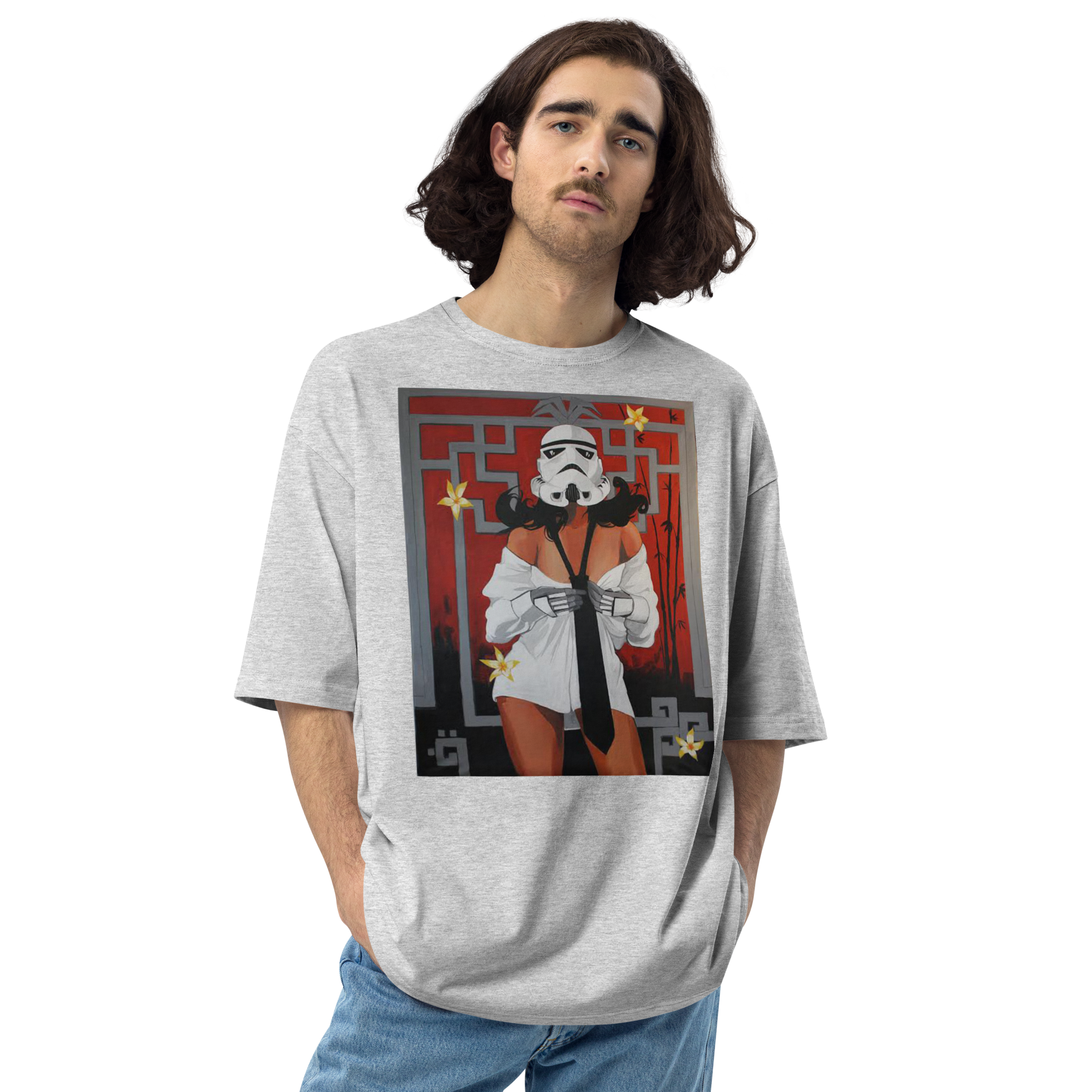 Sexy Storm Trooper Unisex oversized t-shirt