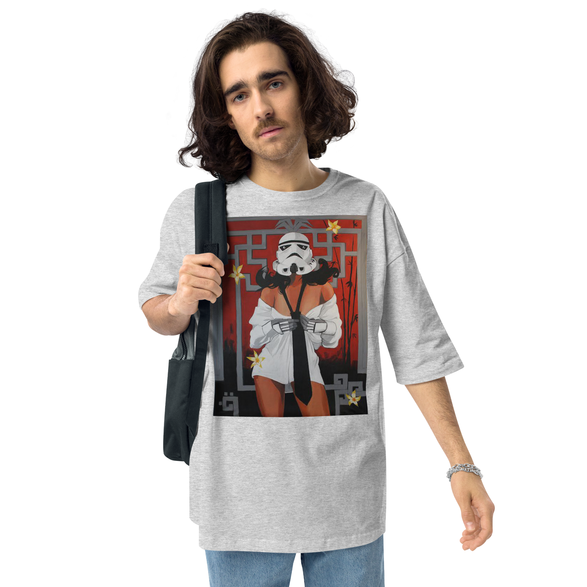 Sexy Storm Trooper Unisex oversized t-shirt