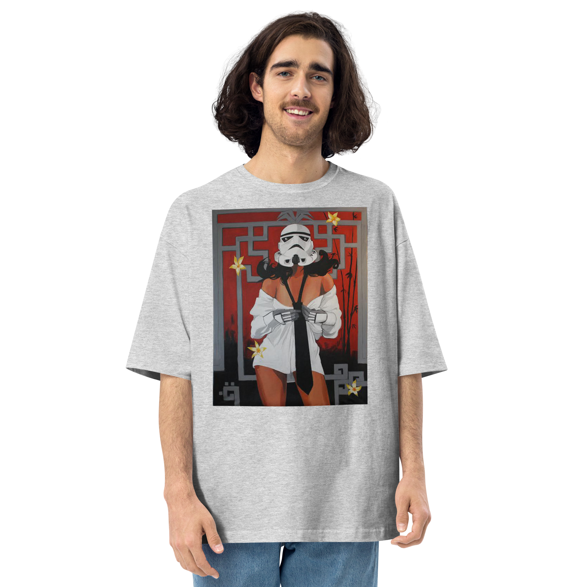 Sexy Storm Trooper Unisex oversized t-shirt