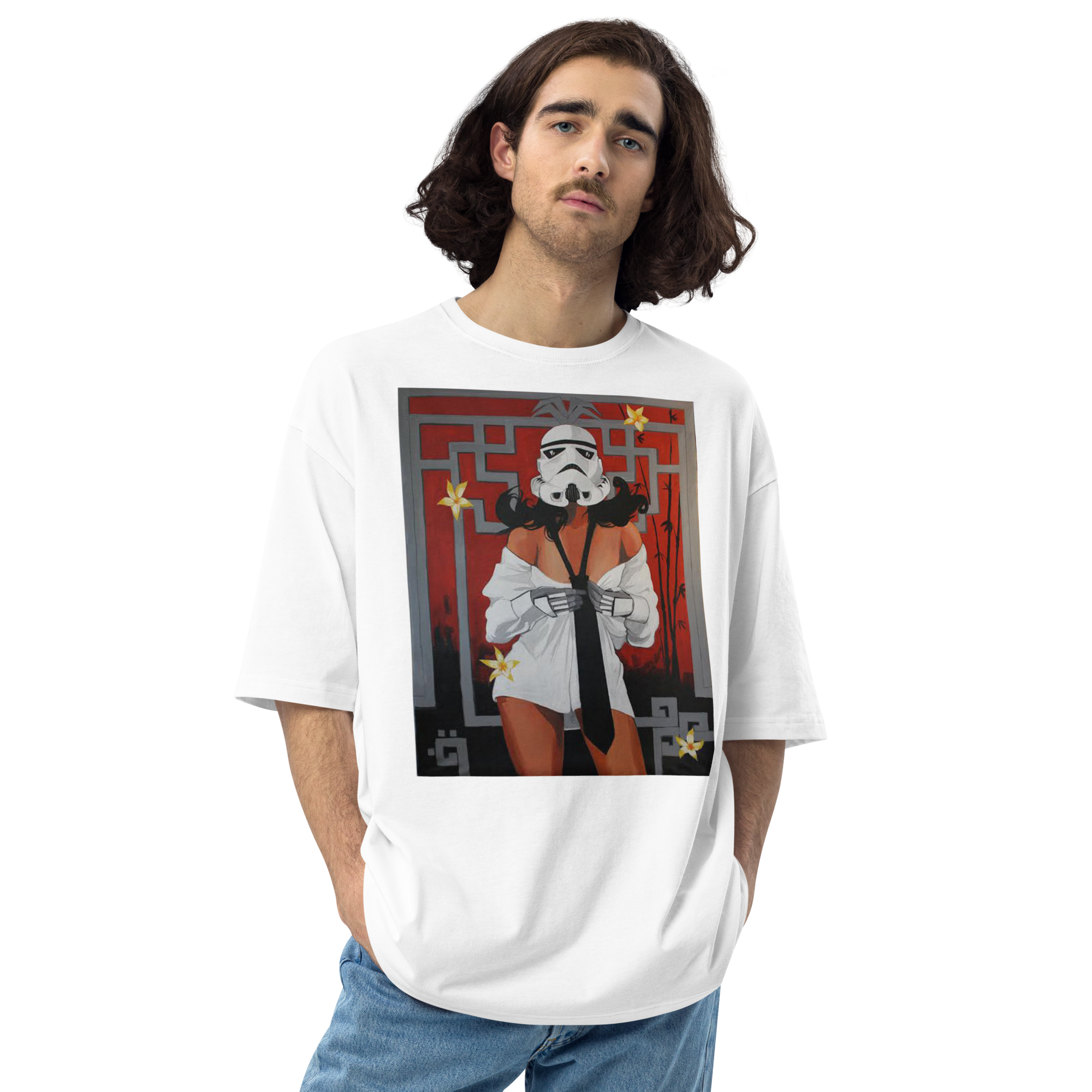 Sexy Storm Trooper Unisex oversized t-shirt