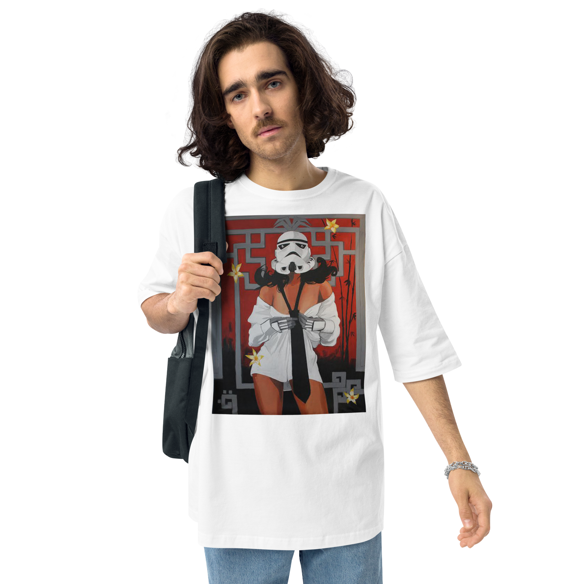 Sexy Storm Trooper Unisex oversized t-shirt