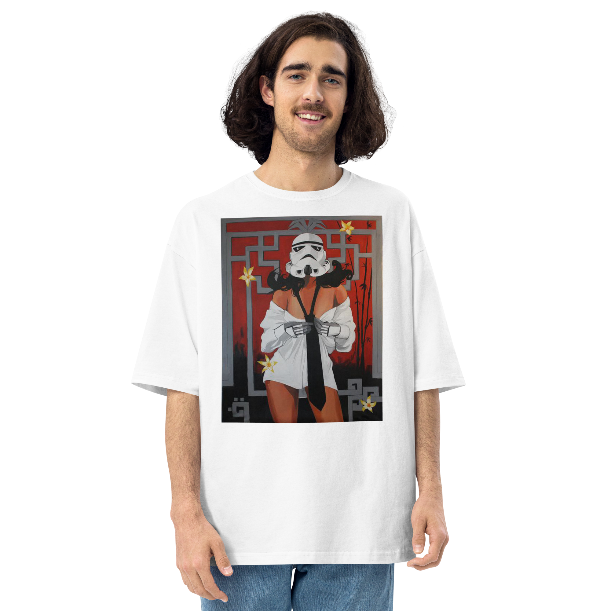Sexy Storm Trooper Unisex oversized t-shirt