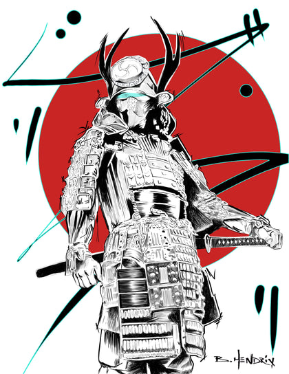 Samurai - Canvas