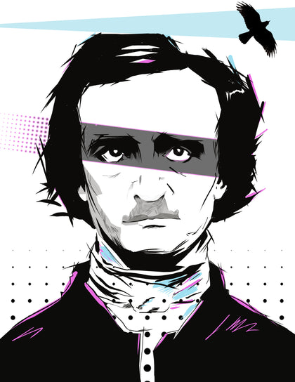 Poe # 1 Pop Art - Canvas