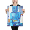 Blue Buddha - Canvas
